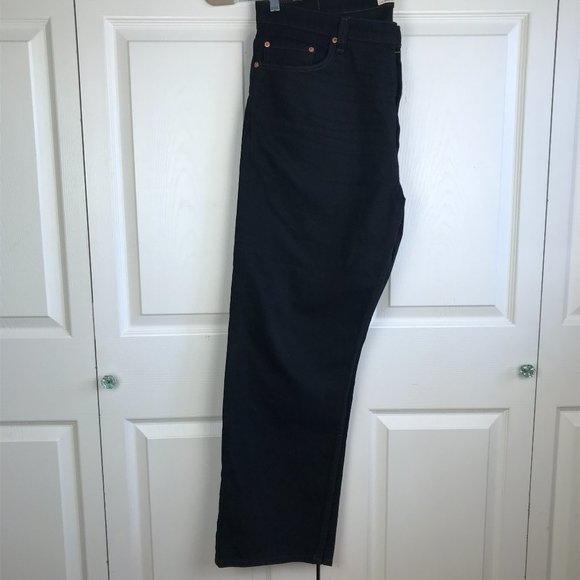 Levi's 505 Black Men's Jeans Regular Fit - Picture 7 of 13